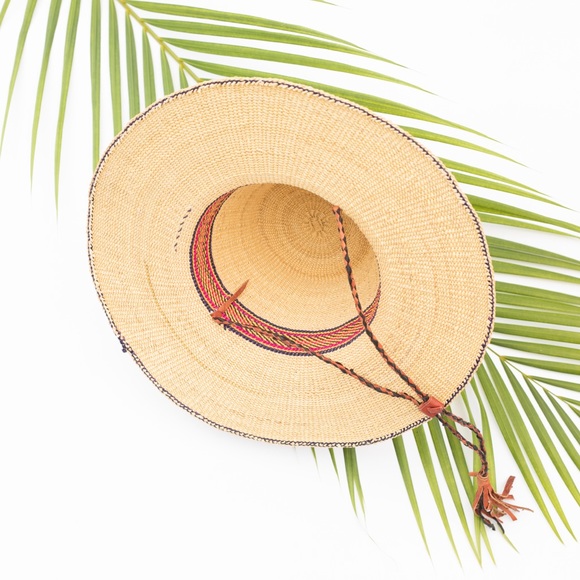 🌻 African Wide Brim Woven Straw Sun Hats 🌻 - Picture 3 of 8